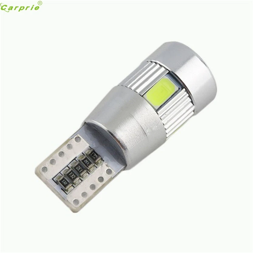 Автомобильная светодиодная лампа 1 шт. HID White T 10 W5W 5630 6 SMD светодиодный ная TJ|t10 w5w|t10