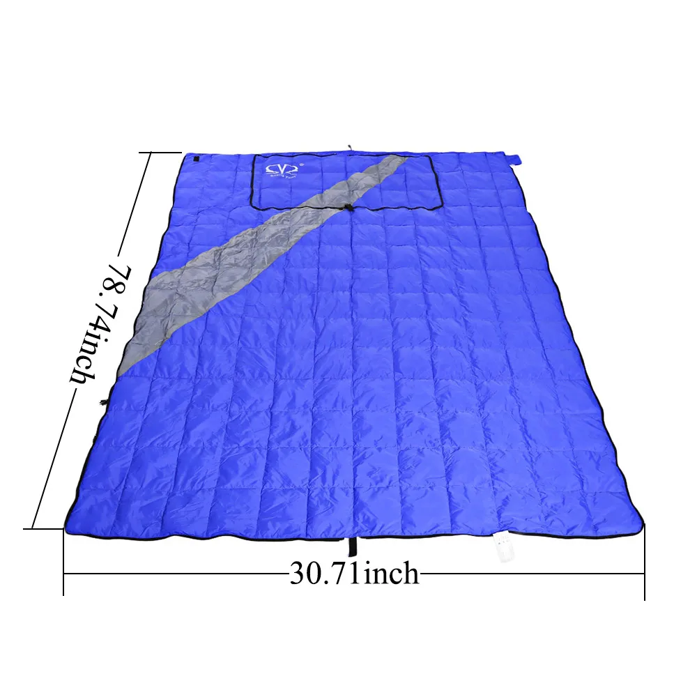 2 м для взрослых кемпинга пешего туризма альпинизма одеяло подушка складной