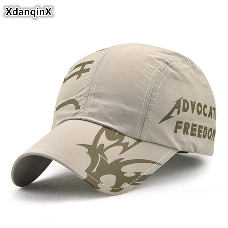 Снепбек XdanqinX летняя мужская ультратонкая дышащая бейсболка модная Спортивная