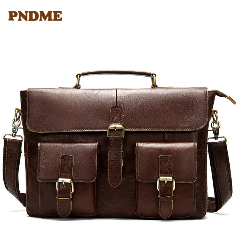Dermal male bag Europe and the United States casual retro head layer cowhide man single shoulder slant handbag | Багаж и сумки