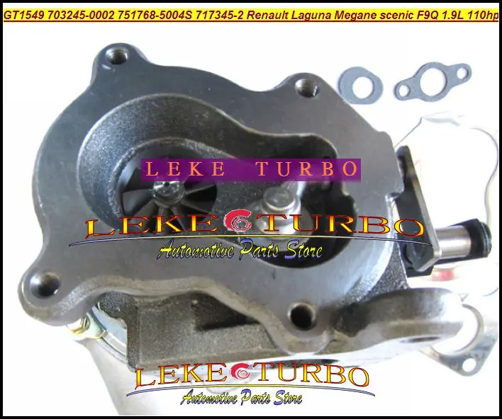 GT1549S 751768 5004S 717345 738123 0001 турбо для Renault Laguna Megane SCENIC TRAFIC S40 V40 F9Q F9Q740 1 9 T 1.9L|turbo turbo turbo|turbo