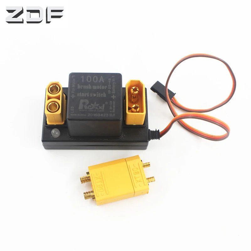 Электронный переключатель ZDF Rcexl 100A щеточный двигатель v1.0 для DLE EME 35 55 | Игрушки и