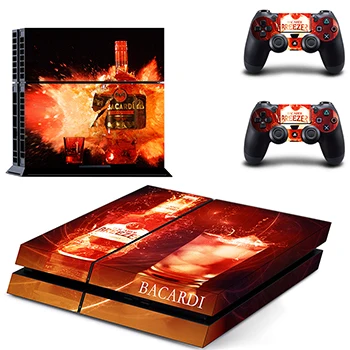 1864 Наклейка для Ps4 Jack Daniels ПВХ наклейка крышка для sony playstation 4 консоли и DualShock 4 контроллер кожи Ps4 аксессуар стикер - Цвет: 1864