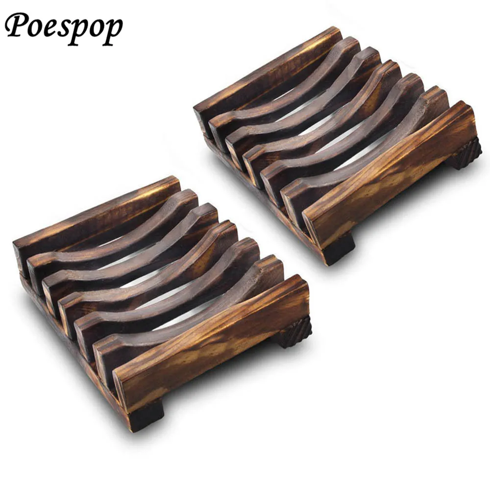 POSEPOP 1 фото натуральное деревянное мыло блюдо Ванная комната деревянный Чехол
