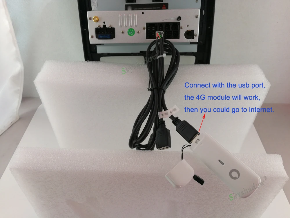 4G module Car DVD Player car Radio Optional Portable Module internet for our android8.0 64GB ROM Verision support B3 B7 B20 | Автомобили и