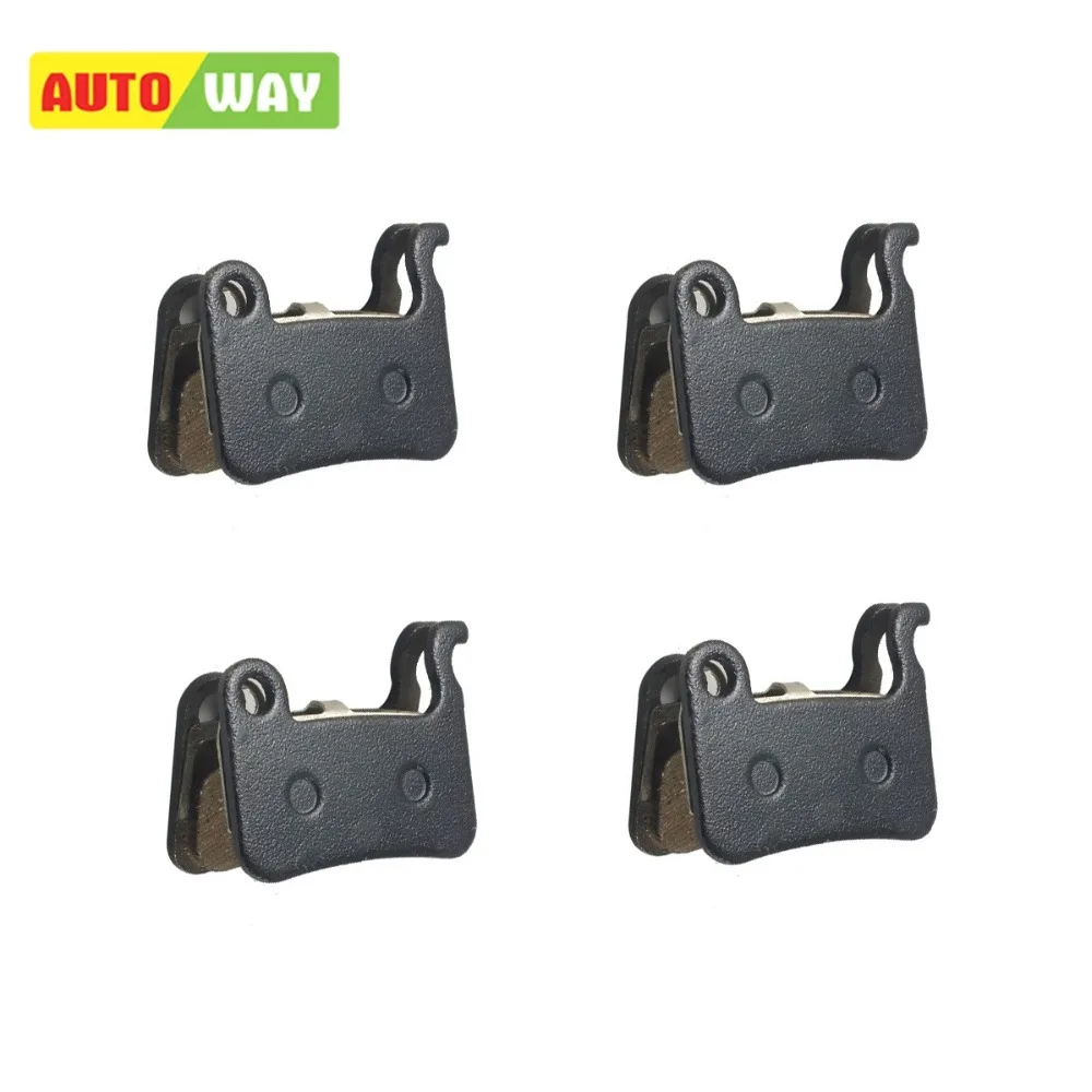 Autoway 4 пары MTB велосипедные резиновые дисковые Тормозные колодки для Shimano Deore M596 M595