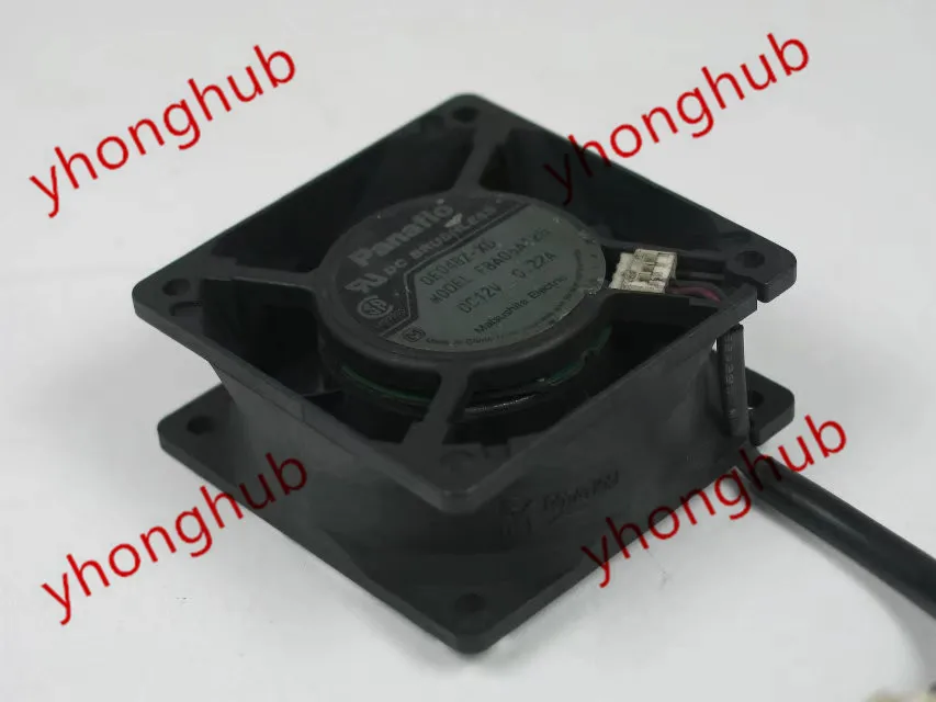 FBA06A12H DC 12В 0.22A 60x60x25 мм вентилятор охлаждения сервера