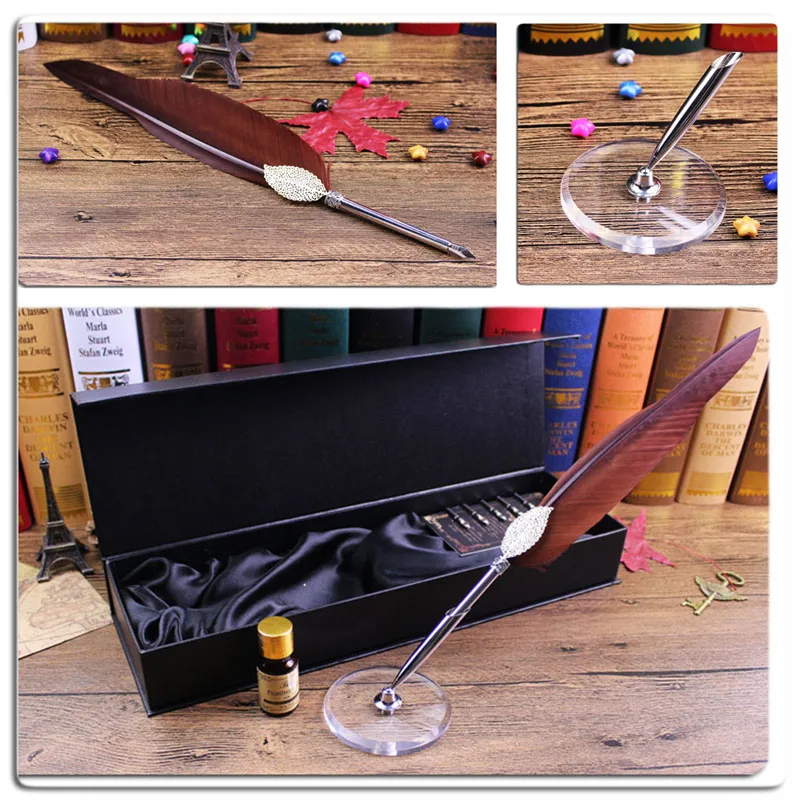 Принимаем заказы на индивидуальный дизайн набор ручек с логотипом quill|quill pen set|pen