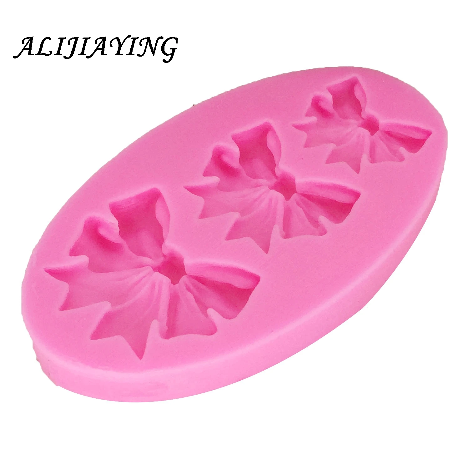 3D банты силиконовые формы для мастики сахарные украшения форма шоколада бантик