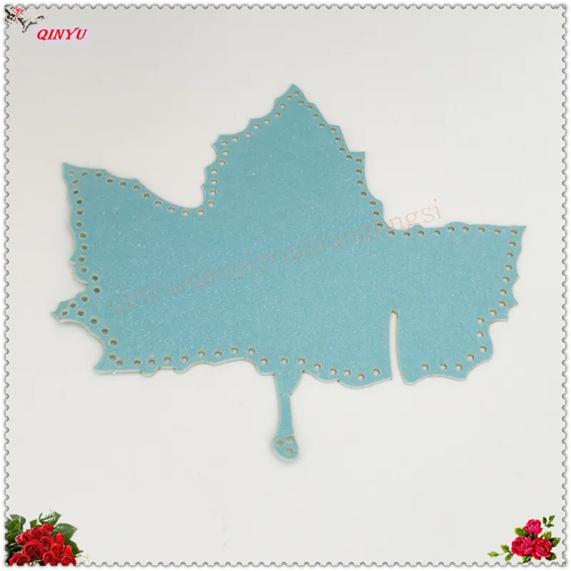 Новинка 100 шт./лот стакан в форме кленовых листьев стеклянные карты Декорации для