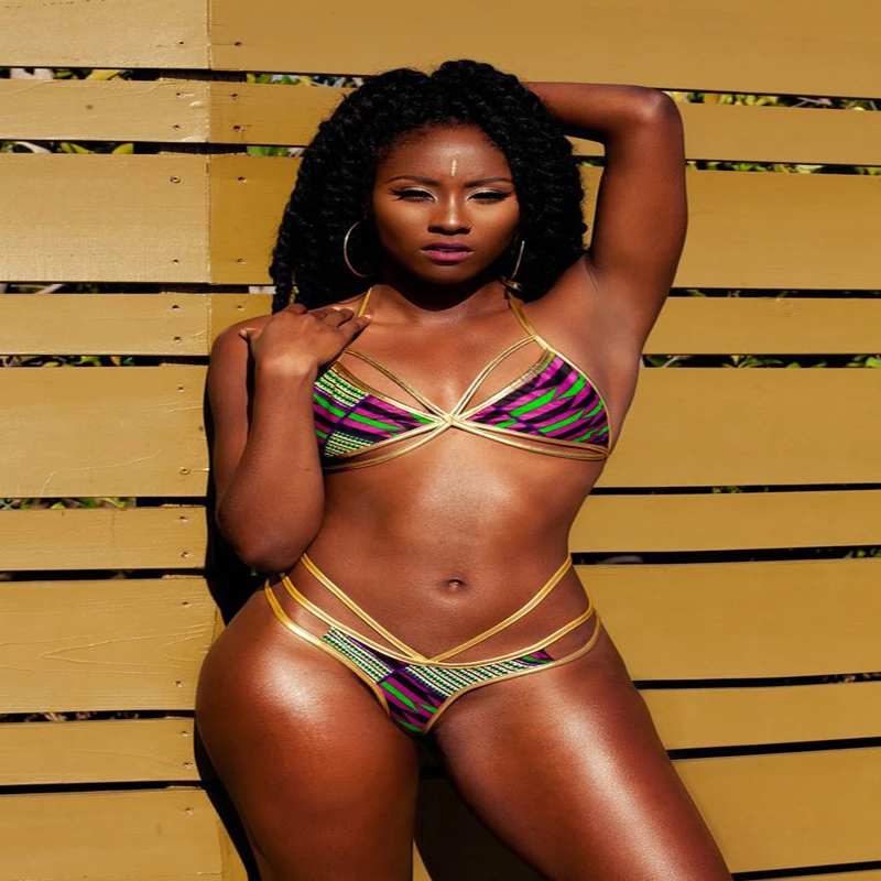 2017 женские эротичные бикини пуш-ап купальник Женский комплект с низкой посадкой