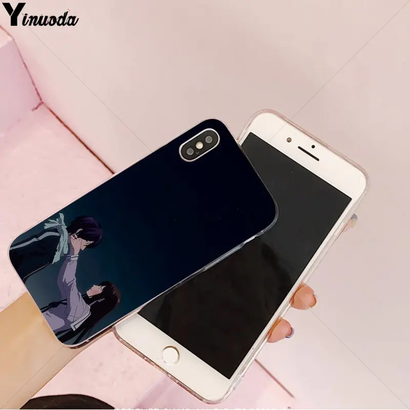 Yinuoda Noragami yato Аниме Новый чехол для телефона Fundas iPhone X XS MAX 6 6s 7 7plus 8 8Plus 5 5S SE