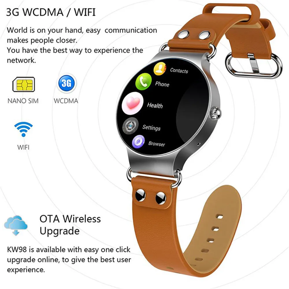 Смарт часы Voberry Android 5 1 Bluetooth 3g gps wifi для iPhone IOS телефонов мужчин пульс|smartwatch gps|watch