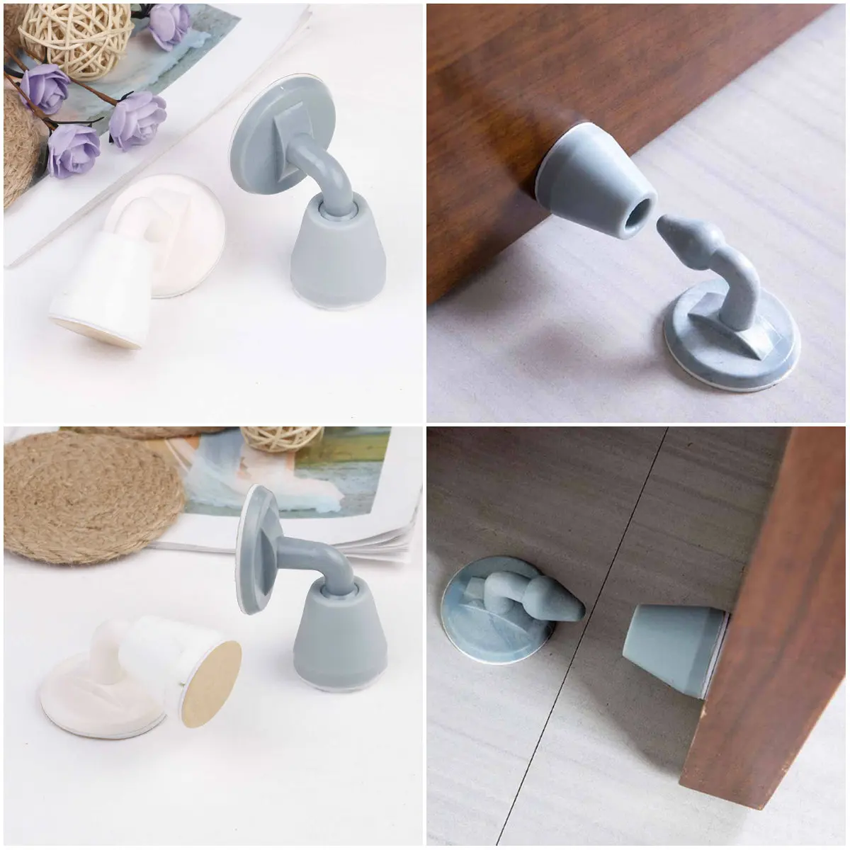 Самоклеящаяся дверная ручка накладка на бампер резиновая - Цена: 189,43 руб.