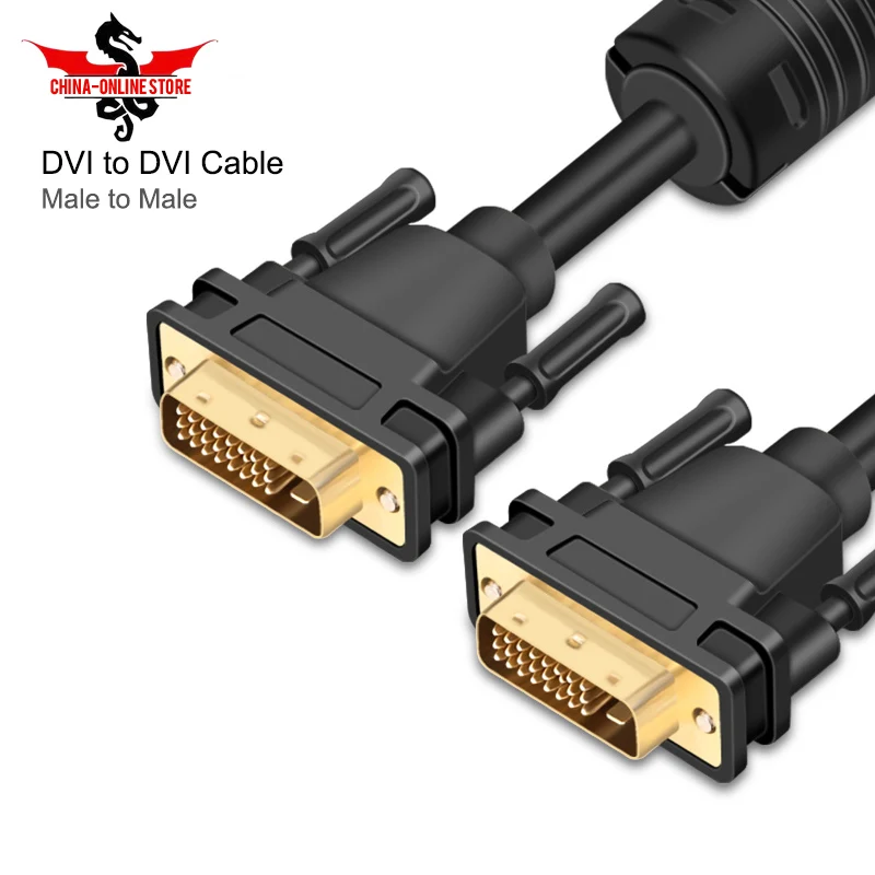 DVI Кабель d аудио Aux Jack цифровой конвертер 24 + 1 кабель HiFi позолоченный м до 15 для