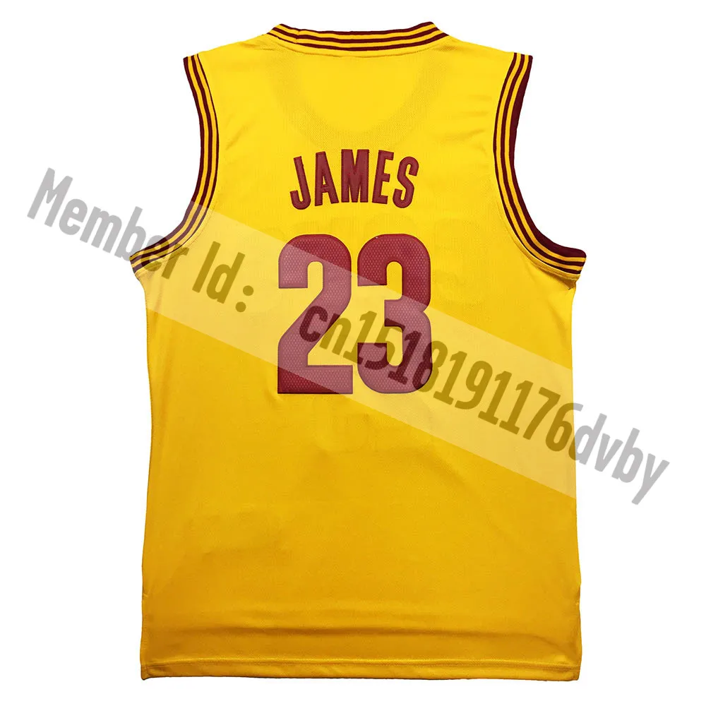 High quality #2 Kyrie Irving Basketball Jersey #23 LeBron James 100% Stitched Embroidery Logos Jerseys Free Shipping | Спорт и