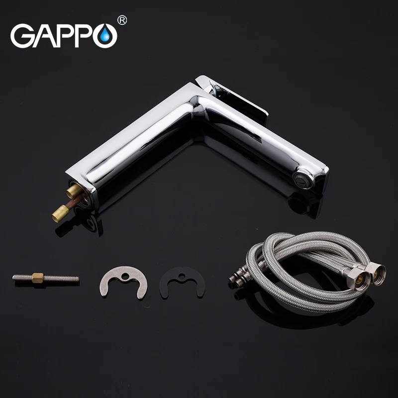 GAPPO Basin Faucets water taps tall bathroom faucet basin sink mixers deck mounted Brass Wire Drawing Faucet tap | Обустройство дома