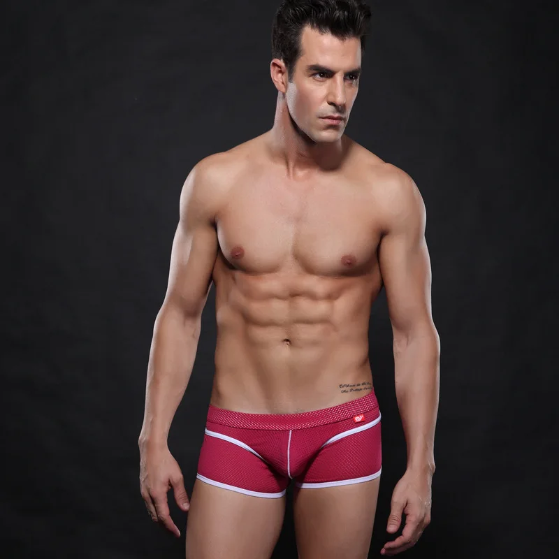 Новое нейлоновое мужское белье боксеры для мужчин мужские с соединением Ropa Interior