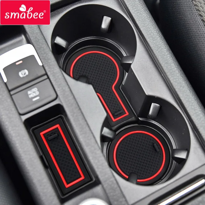 Коврик smabee со слотом для ворот Volkswagen GOLF 7 GTI R MK VII 2013-2019 дверной коврик с пазами