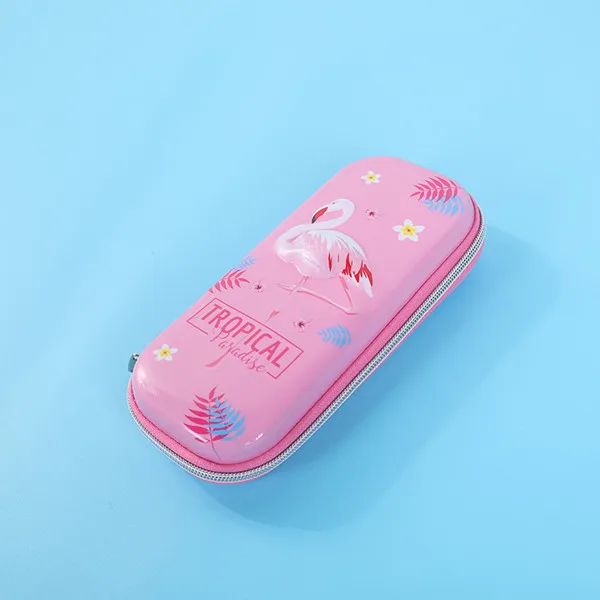 Пенал с единорогом чехол Фламинго школьные принадлежности кавайи estuche Эсколар Карандаш Чехол kalem kutusu 3D пенал для карандашей - Цвет: 17