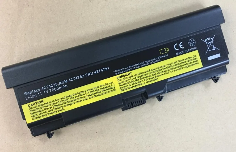 Аккумулятор для ноутбука Lenovo ThinkPad L421 L510 L512 L520 SL410 SL510 T410 T410i T420 T510 T510i T520 T520i W510 9