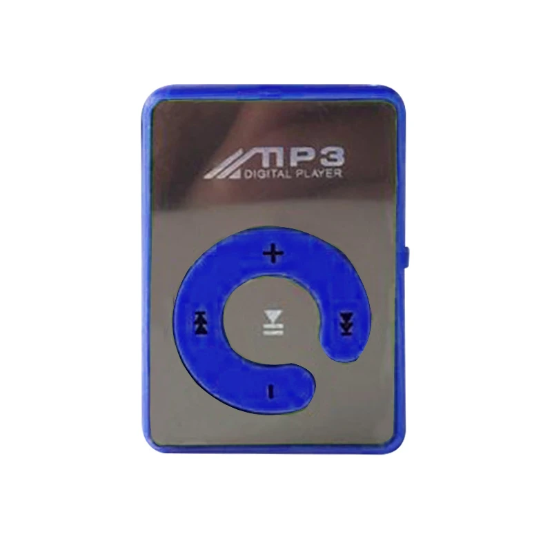 SHZONS MP3 плеер 128 МБ мини с зажимом сабвуфер Спортивный музыкальный 8 ГБ TF карта