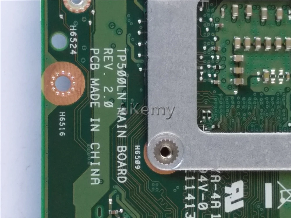 Akemy TP500LN материнская плата для ноутбука For Asus TP500LNG TP500LA TP500L TP500 тестовая