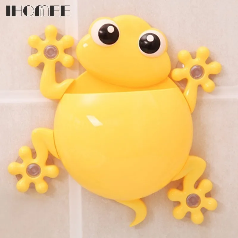 Мультяшная присоска Gecko детская зубная щетка настенный всасывающий набор для