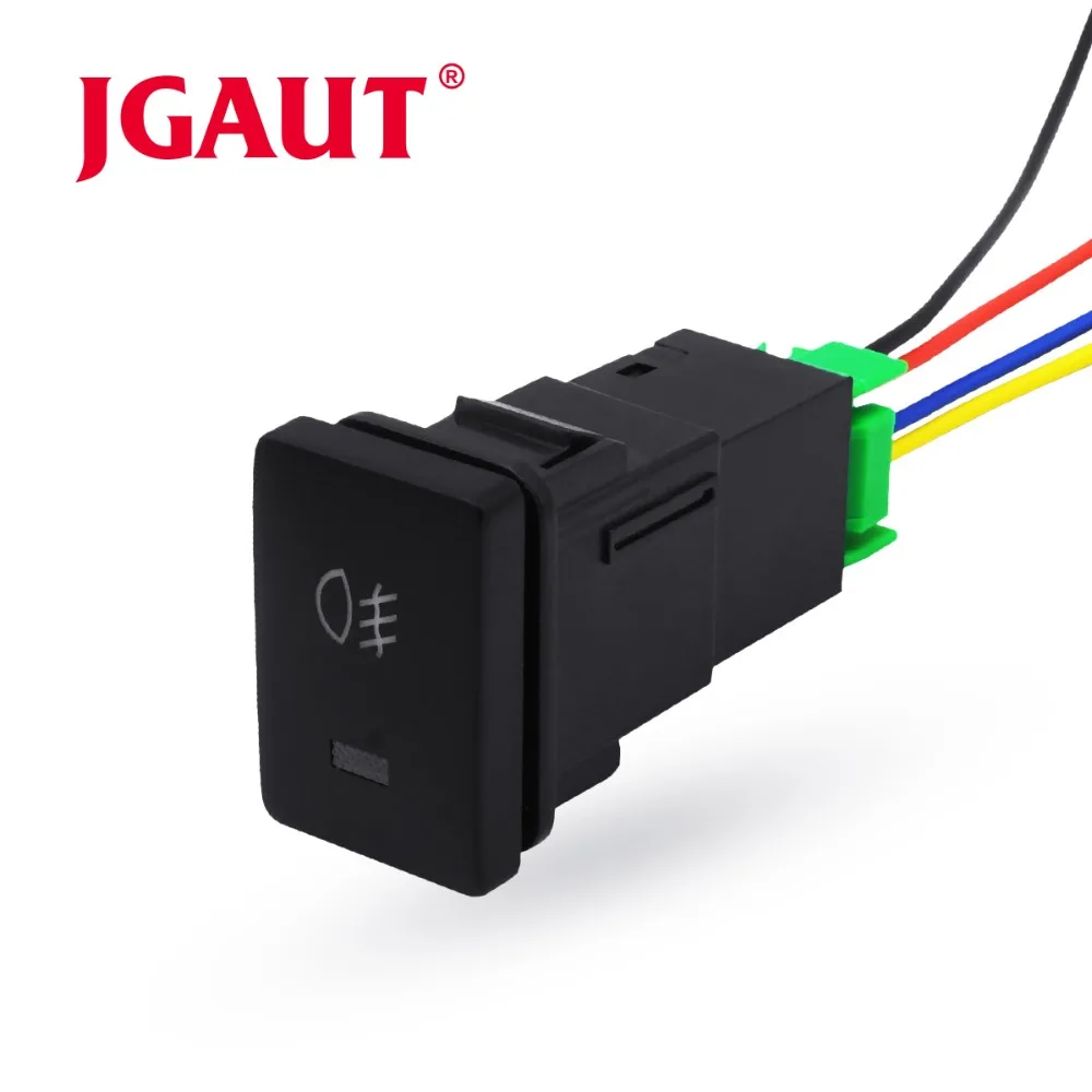 JGAUT ABS 12 В светодиодные фары Автомобильные противотуманные переключатели ВКЛ