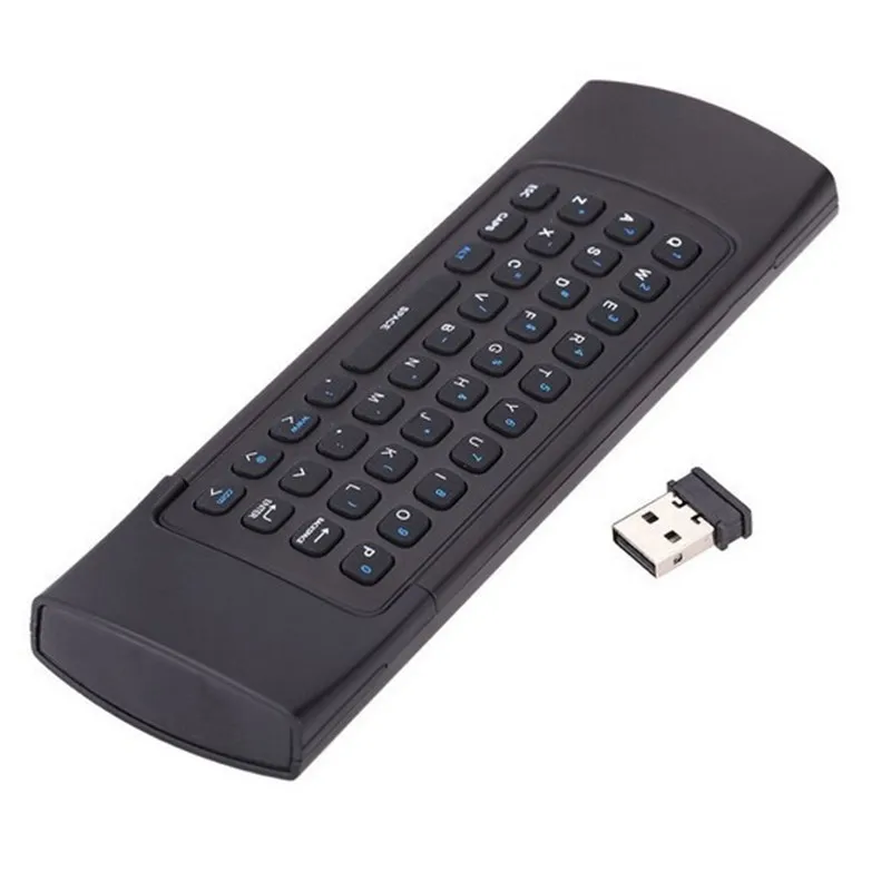 MX3 голос Fly Air Mouse Беспроводной мини клавиатура RC Управление QWERTY 2 4 ГГц для