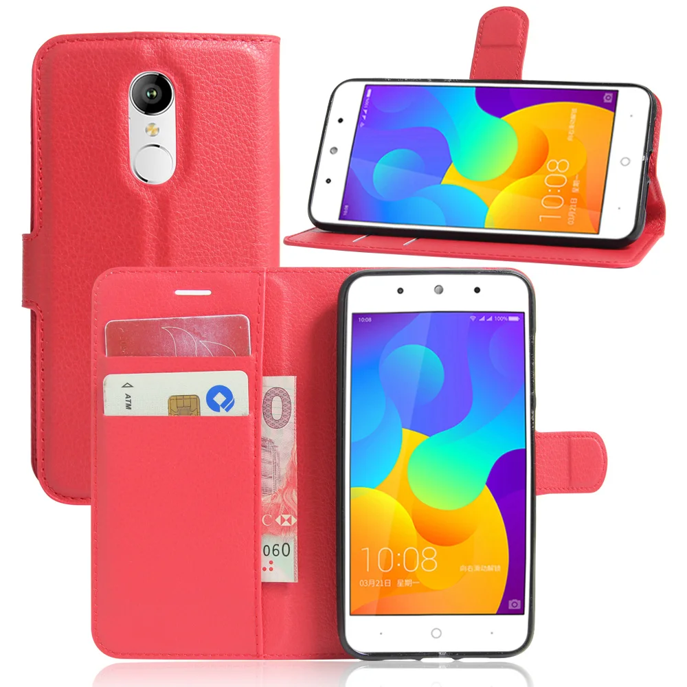Горячая продажа для 360 F4 чехол бумажник стиль PU кожаный Qiku с функцией подставки и