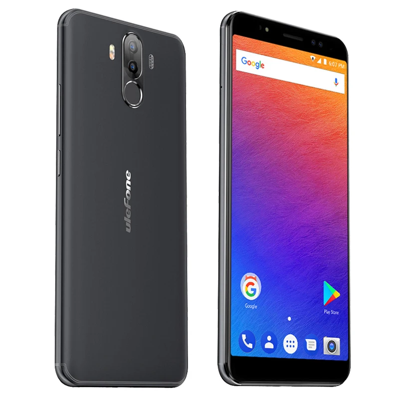 Смартфон Ulefone power 3S 18:9 Android 7,1 MTK6763 Восьмиядерный 4 Гб+ 64 Гб 6350 мАч 16 МП 4 камеры мобильный телефон 6 дюймов 4G LTE