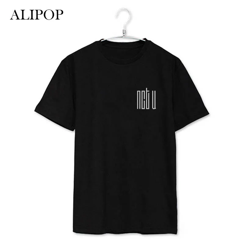 Youpop KPOP NCT U NCTU альбом рубашки K-POP Повседневная хлопковая одежда футболка футболки