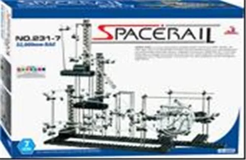 Уровень 1-9 Игрушка американские горки DIY Spacewarp Spacerail Warp Drive Space Orbitor P2 - Цвет: Level 7 by EMS