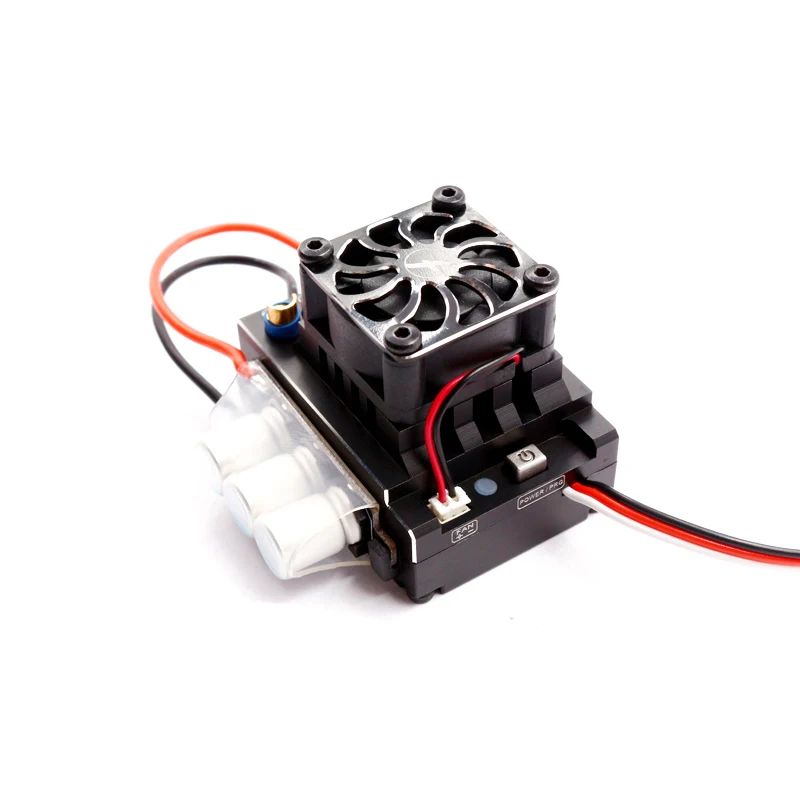 FATJAY Flycolor Lightning series 60A 80A 120A 160A автомобильный ESC 2-3s для RC 1/6 1/8 1/10 автомобилей Бесщеточный Электрический регулятор скорости