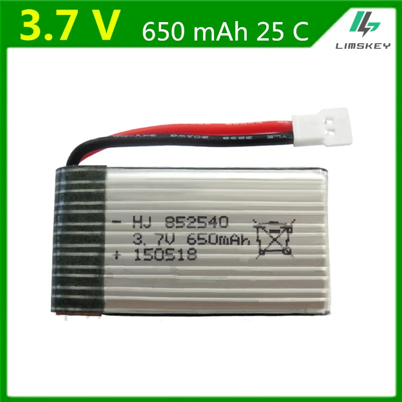 Литий полимерный аккумулятор для SYMA X5C 3 7 В 650 мАч 852540 мАч|battery for syma|battery syma x5clipo battery