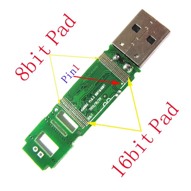 UFD AU6987ANHL PCBA бит TSOP48 печатная плата USB накопителя накопитель применяется для