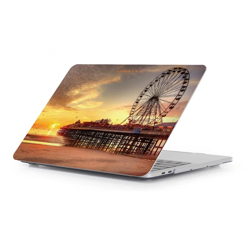 QA1 Чехол для ноутбука с принтом для Apple MacBook Air Pro Touch Bar 11, 12, 13, 15 дюймов, выпуск, новая модель A1932, A1989, a90-qa - Color: QA1