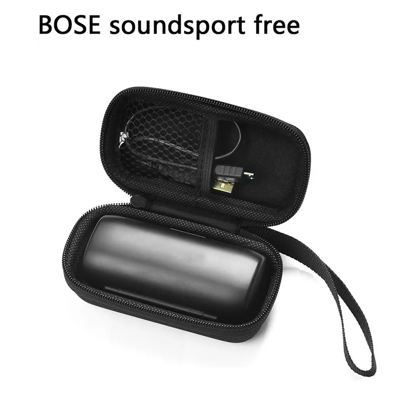 Сумка для хранения наушников жесткий чехол путешествий Bose SoundSport Free True Wireless