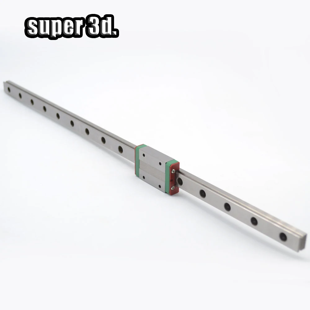 Линейная направляющая 12 мм 135/ 320/400/500/600 + 1 шт. линейная для 3D принтера с ЧПУ|for 3d