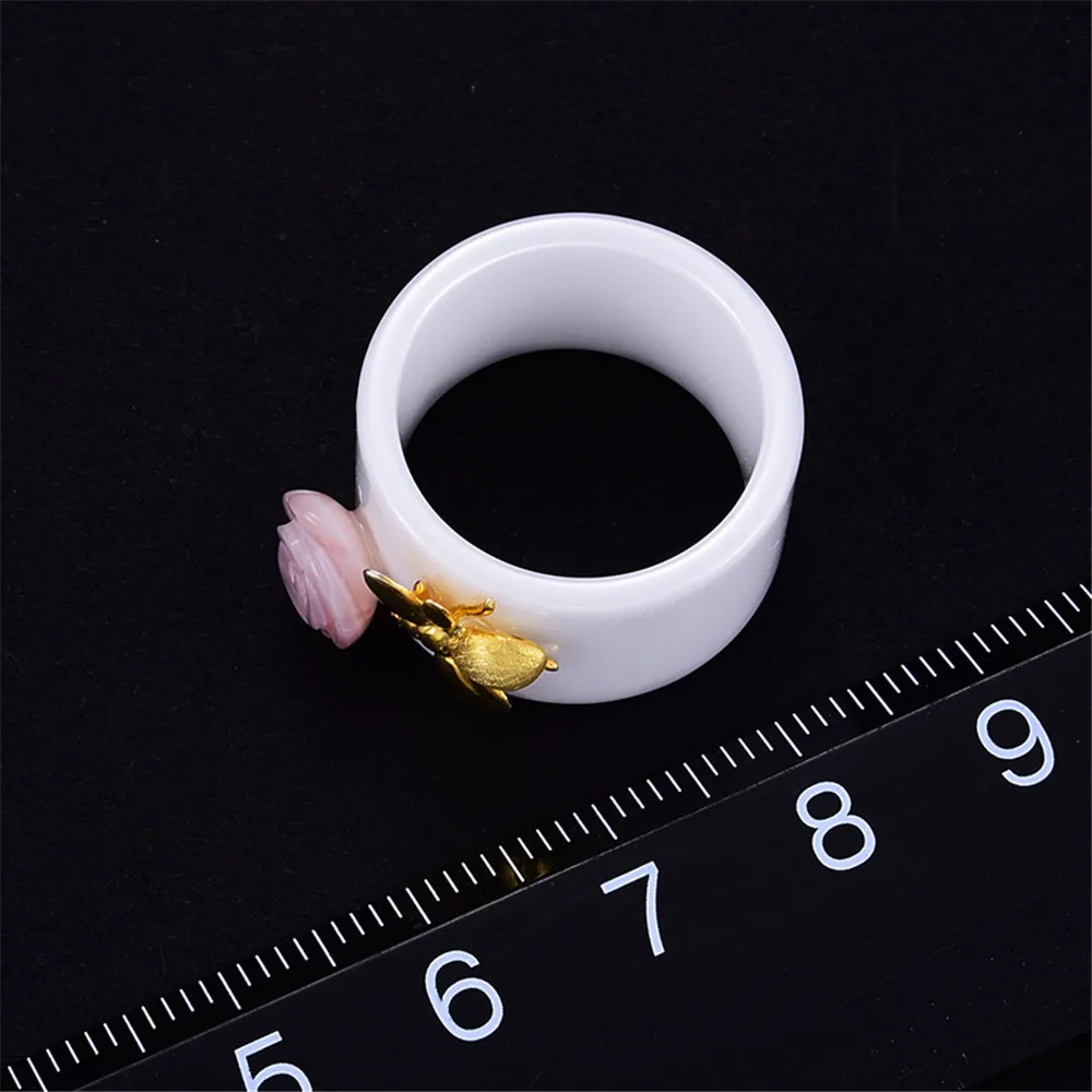 Lotus Fun реальные стерлингового серебра 925 природных ручной Ювелирные украшения