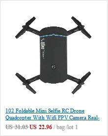 Мини 2,4G Дрон FPV Wifi микро Квадрокоптер с 0.3MP камерой складной рычаг Безголовый режим RC Квадрокоптер высота удерживающий вертолет