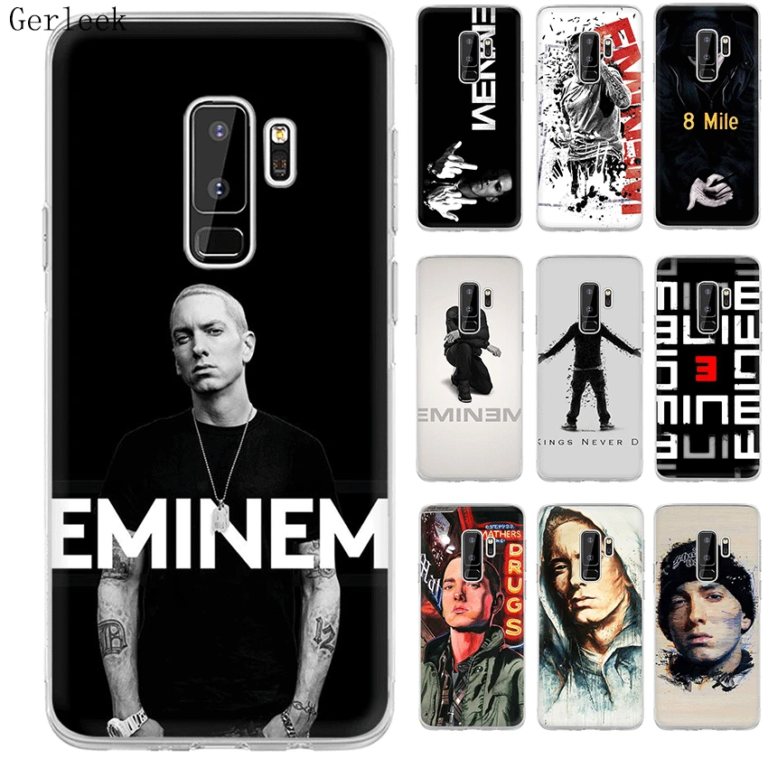 Чехол для телефона Desxz Samsung Galaxy M10 M20 M30 A7 A9 A10 A30 A40 A50 A70 Rapero Eminem|Чехлы-накладки| |