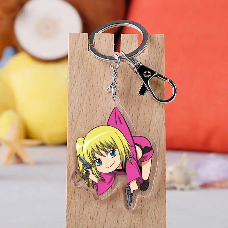 10 шт./лот аниме GINTAMA акриловый брелок игрушка фигурка Sakata Gintoki Kagura сумка кулон