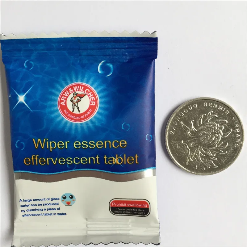 Автомобильный очиститель для окон Очищающий лобовое стекло моющий Effervescent