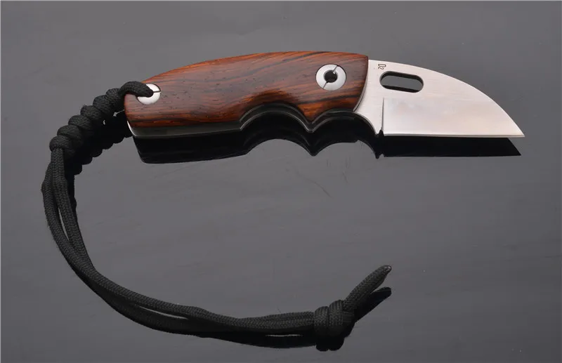 Jufule meitianyidu D2 складной нож с деревянной ручкой из игры на свежем воздухе брелок