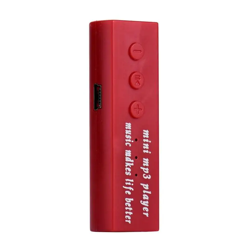 Мини USB клипса цифровой Mp3 музыкальный плеер HL 2017 с поддержкой SD TF карты 16 Гб GD ma27