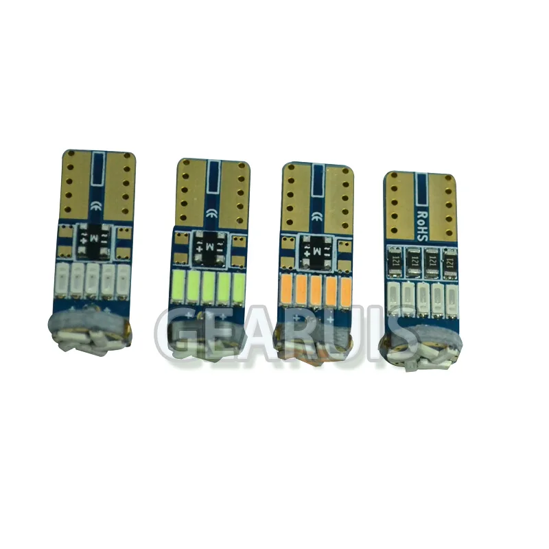 100 шт. Автомобильные светодиодные лампы T10 15 SMD 4014 50 мА W5W 194 | Автомобили и мотоциклы