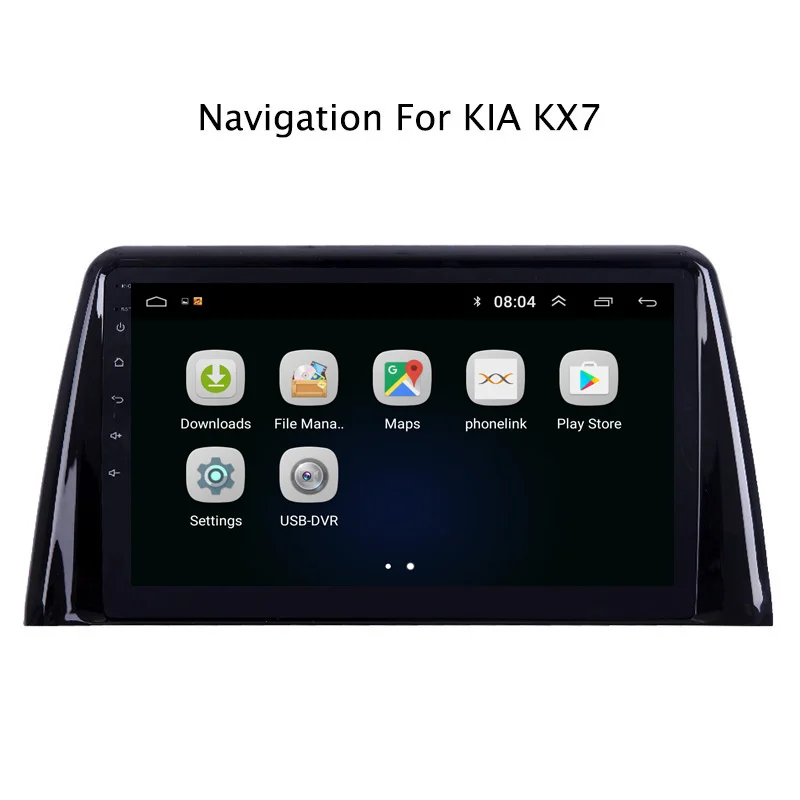 Ectwodvd Android 8 1 автомобильный dvd плеер gps навигация для Kia KX7 Sorento 2017 Радио