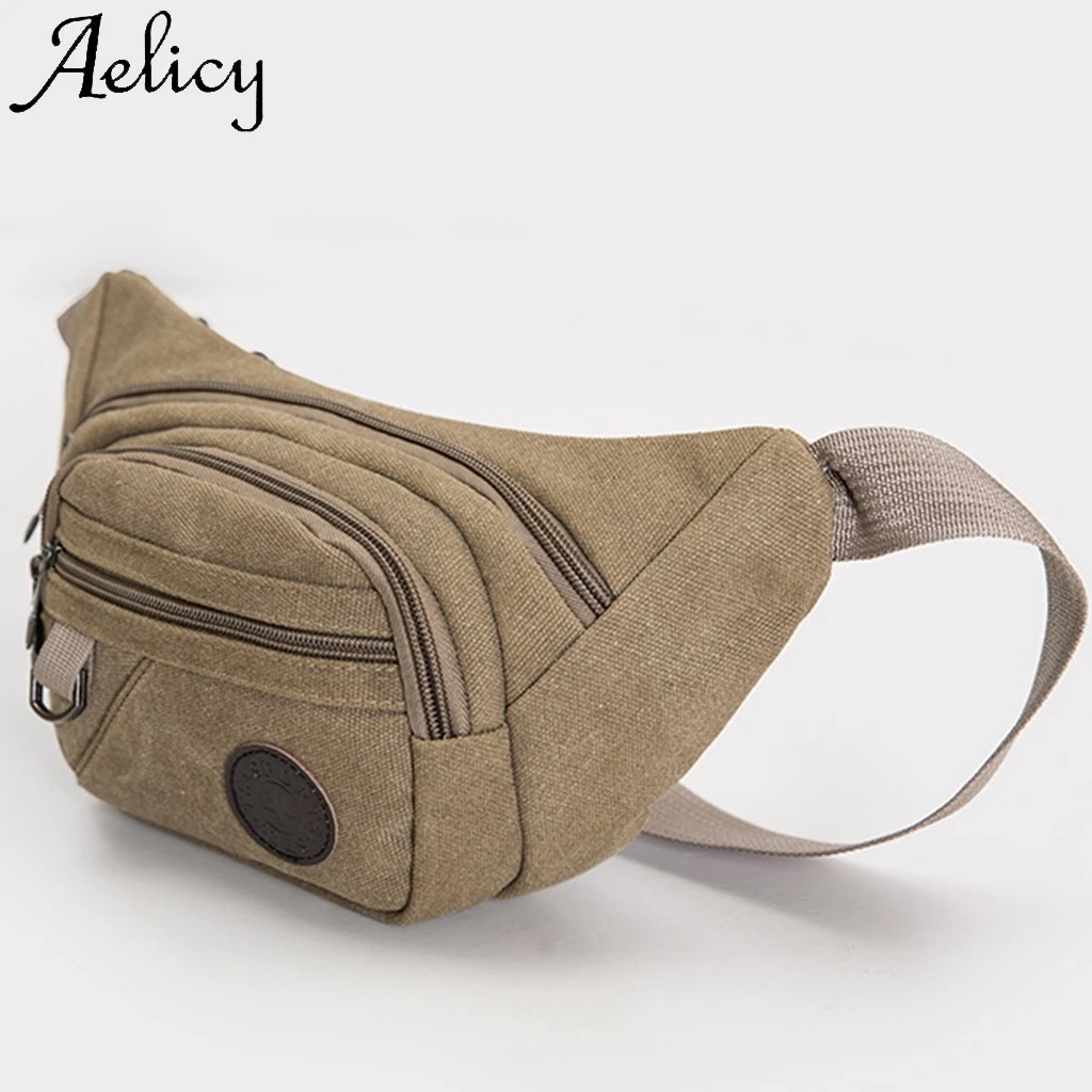 Поясная Сумка Aelicy модный мужской ремень многофункциональная водонепроницаемая